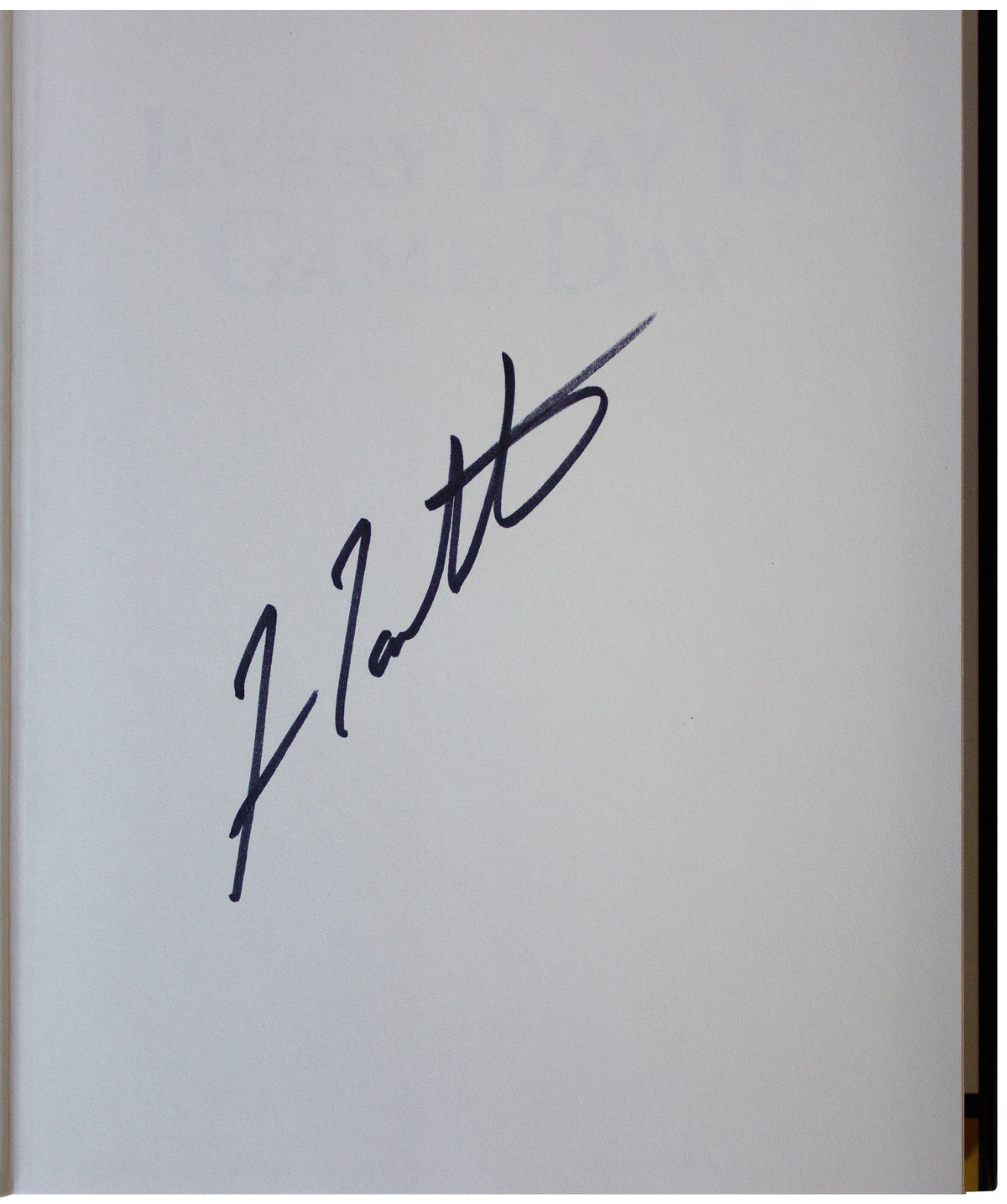 FRAN TARKENTON SIGNED Every Day Is Game Day HARDCOVER Vikings NFL Football QB