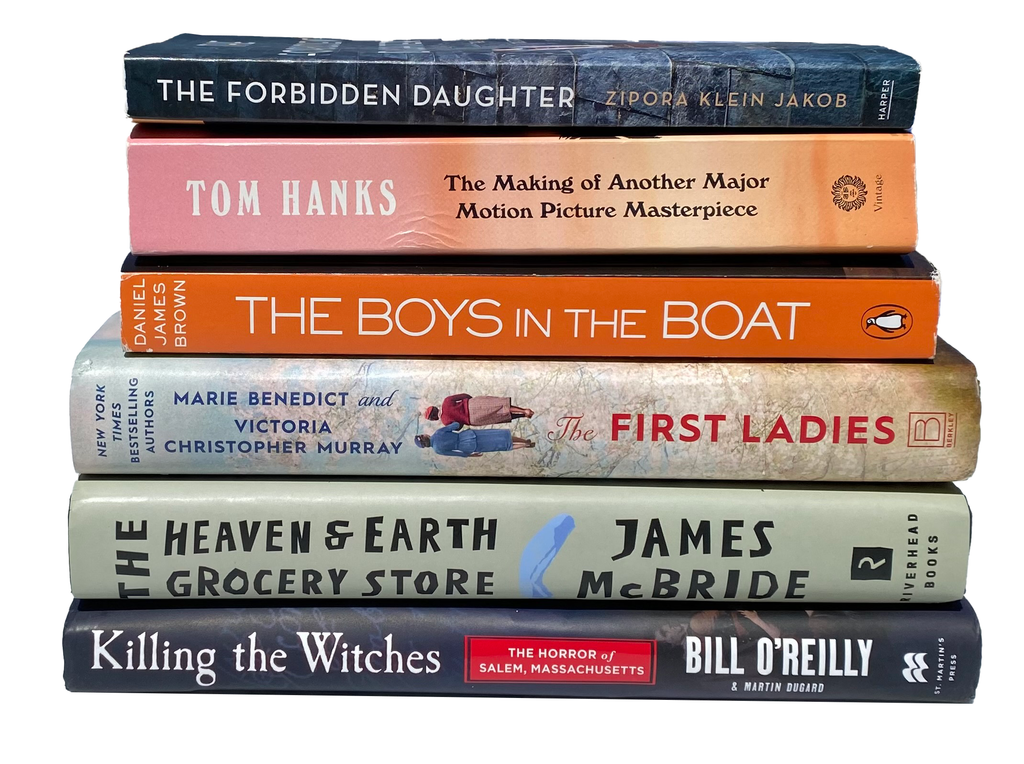 LOT Of 6 HISTORICAL FICTION & NONFICTION BOOKS 2020s Unread Target BESTSELLERS