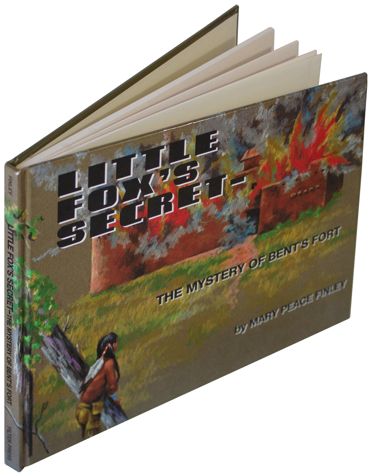 MARY PEACE FINLEY SIGNED Little Fox's Secret BOOK 1999 Kids Historical Fiction