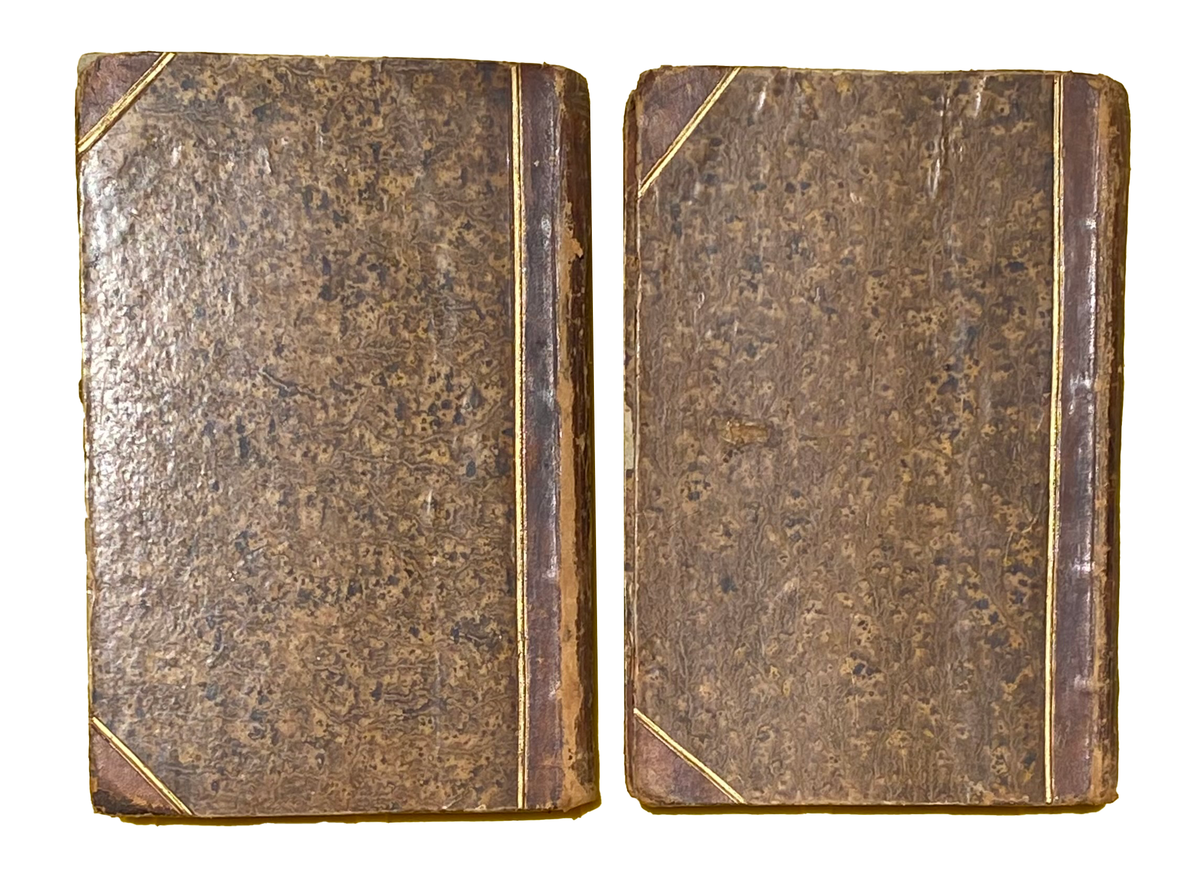 1842 ANTIQUE 2-VOLUME SET Scenes De La Vie Privee Et Publique Des Aanimux BALZAC