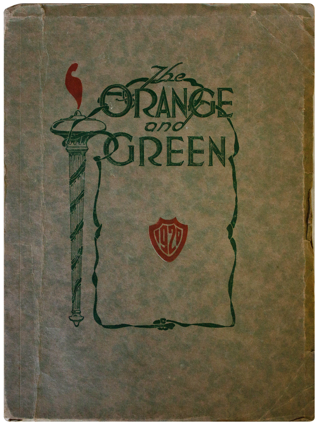 RIVERSIDE POLYTECHNIC & Girls High School 1920 YEARBOOK Orange & Green SoCal CA