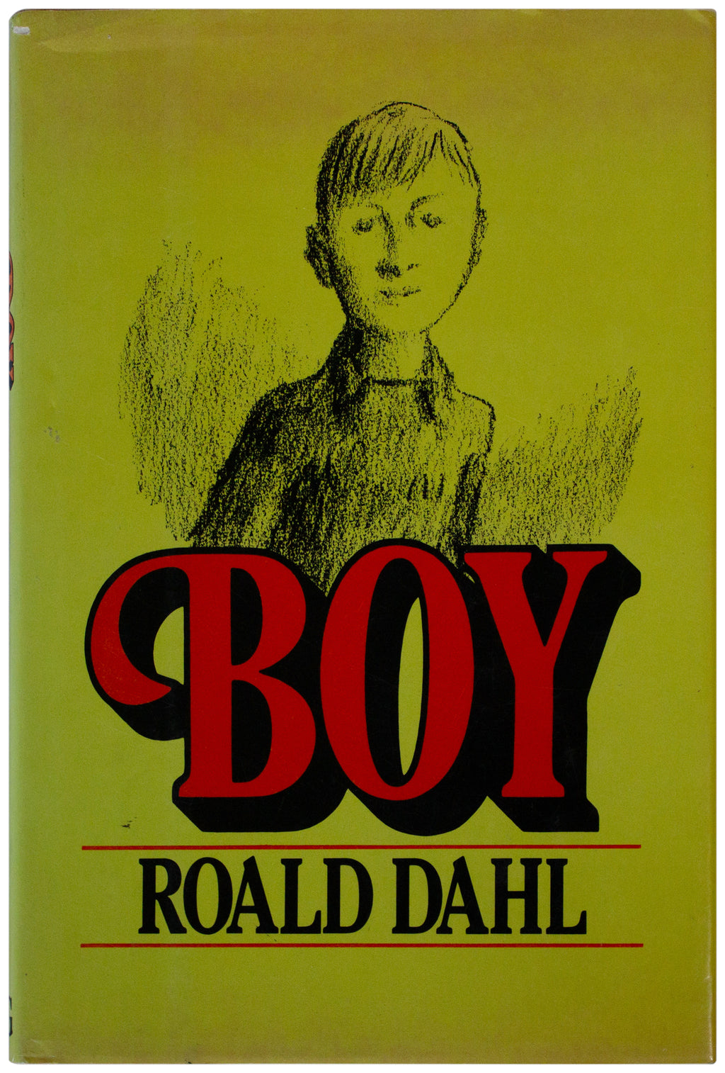 ROALD DAHL Boy 1ST US EDITION Hardcover w/ Dustjacket 1984 Autobiography VTG 80s