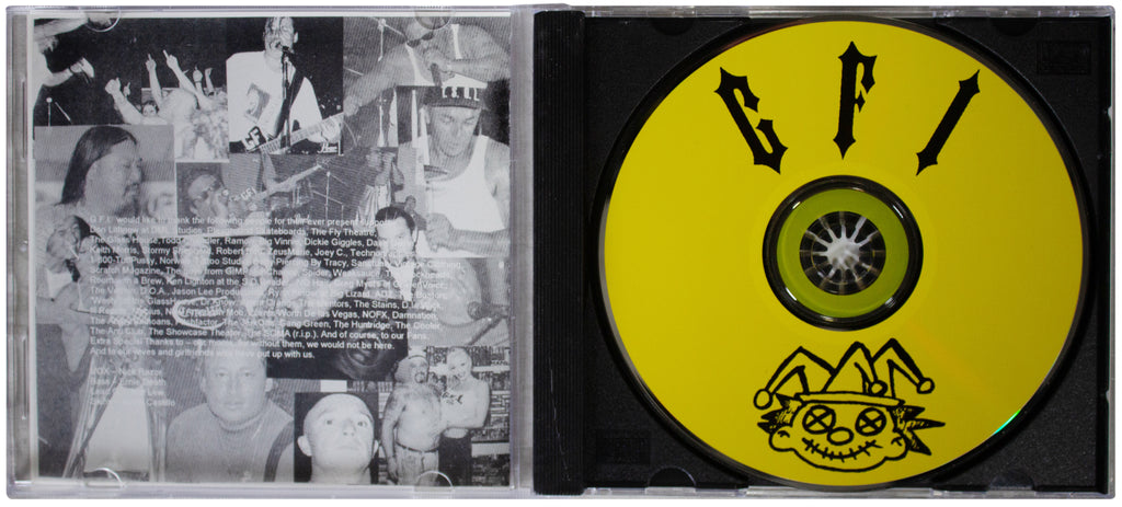 G.F.I. Unspeakable Homemade Hardcore CD 2000 OOP RARE SoCal Oceanside Y2K PUNK