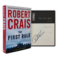 ROBERT CRAIS SIGNED First Rule 1ST EDITION HARDCOVER Russian Mob Crime Thriller