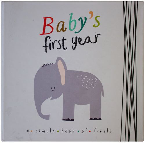 BABY'S FIRST YEAR Memory BOOK Infant Scrap Album Keepsake HC Lucy Darling UNUSED