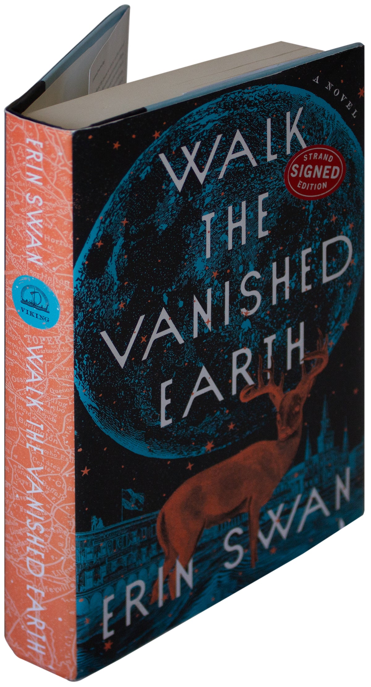 ERIN SWAN SIGNED Walk The Vanished Earth 1ST EDITION HC Climate Collapse Novel