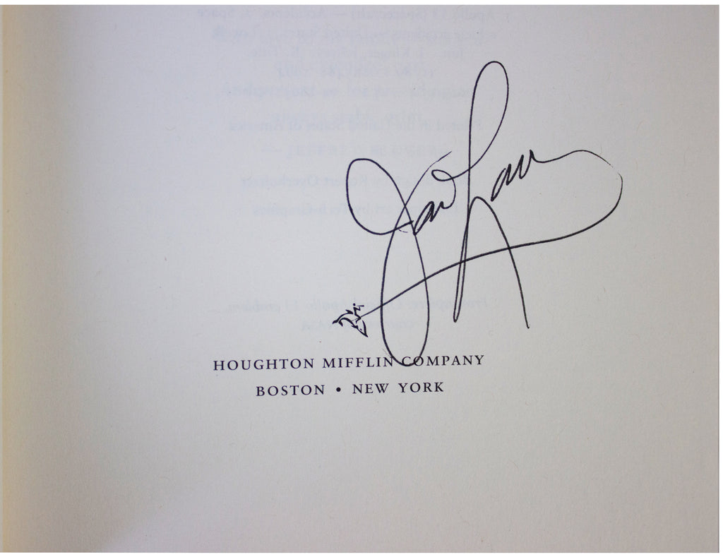 JIM LOVELL SIGNED Lost Moon 1ST EDITION 1994 Hardcover Apollo 13 NASA Astronaut