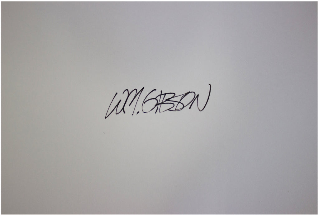 WILLIAM GIBSON SIGNED The Peripheral 1ST EDITION Hardcover 2014 Post-Apocalyptic
