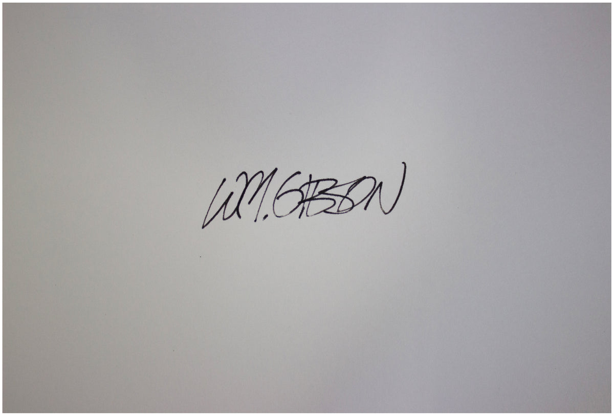 WILLIAM GIBSON SIGNED The Peripheral 1ST EDITION Hardcover 2014 Post-Apocalyptic
