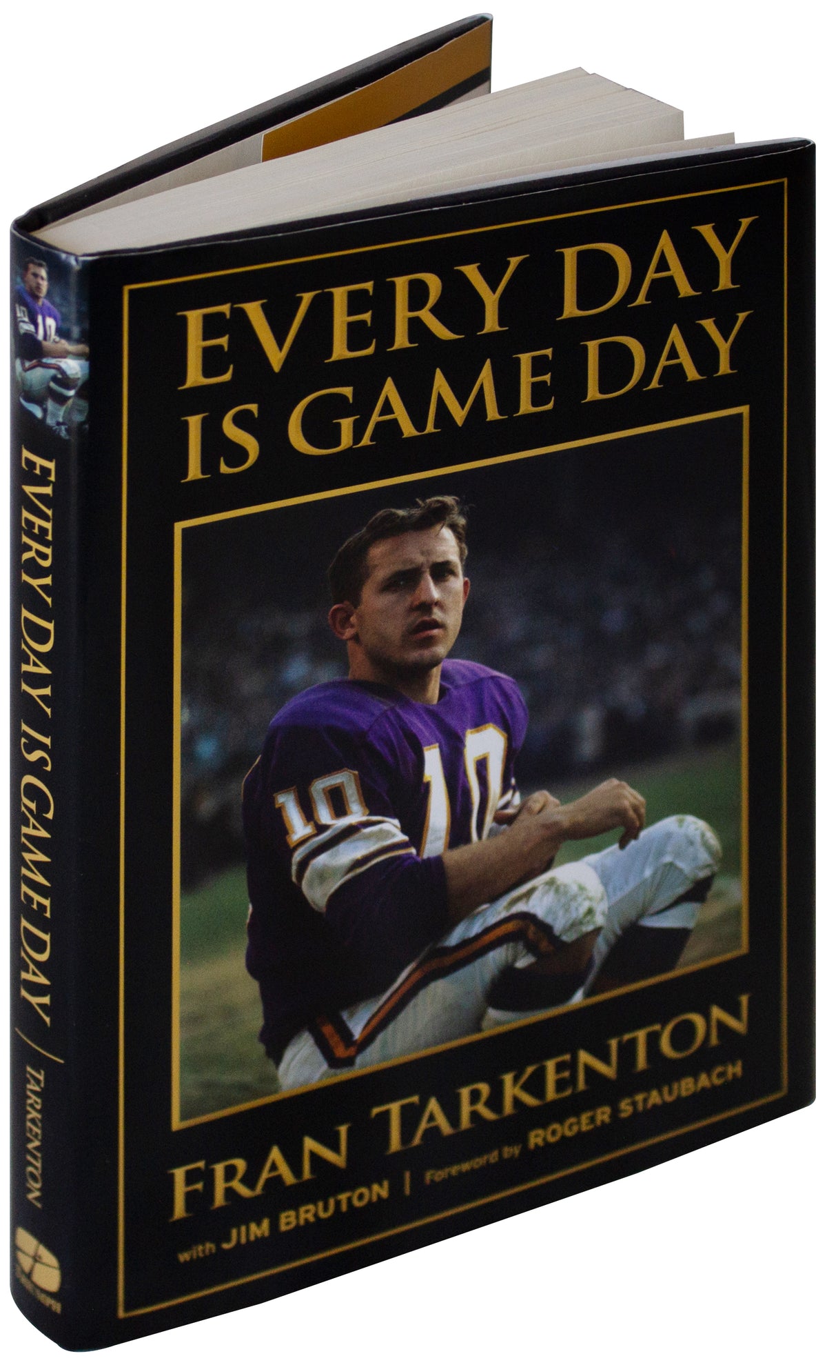 FRAN TARKENTON SIGNED Every Day Is Game Day HARDCOVER Vikings NFL Football QB