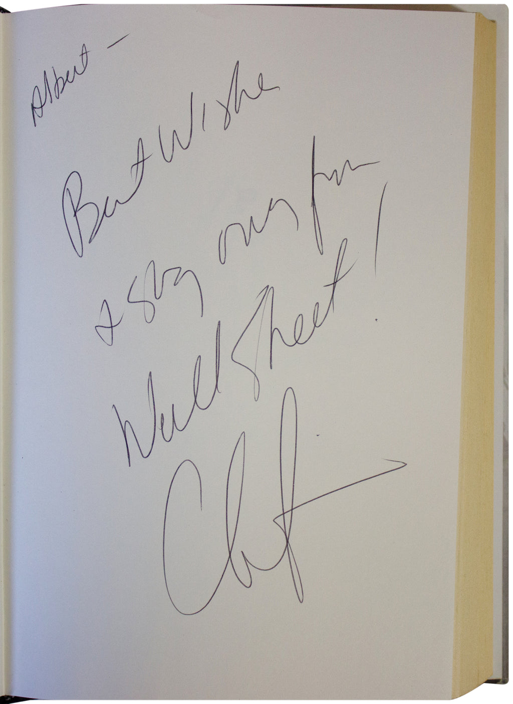 CHARLES GASPARINO SIGNED Blood On The Street 1ST EDITION Dot Com Stock Bubble HC