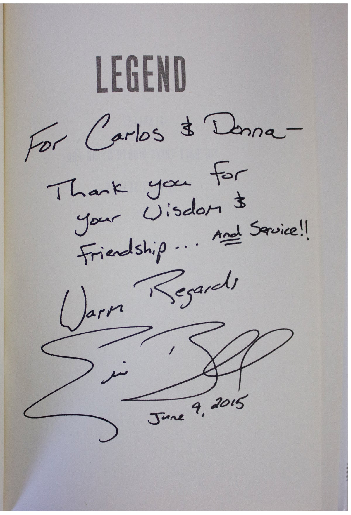 ERIC BLEHM SIGNED Legend 1ST EDITION Hardcover Vietnam War Rescue Green Beret