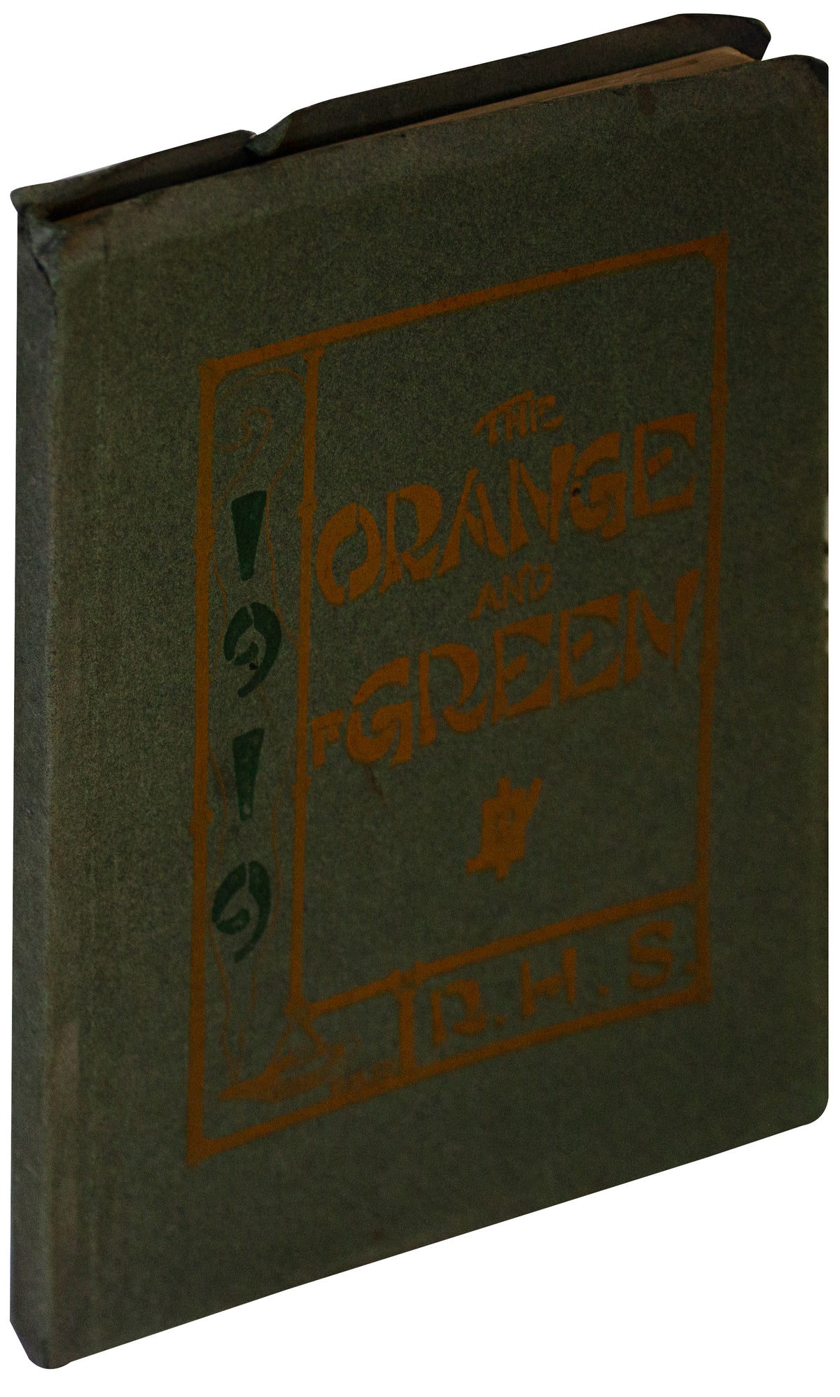 RIVERSIDE POLYTECHNIC & Girls High School 1919 YEARBOOK Orange & Green SoCal CA