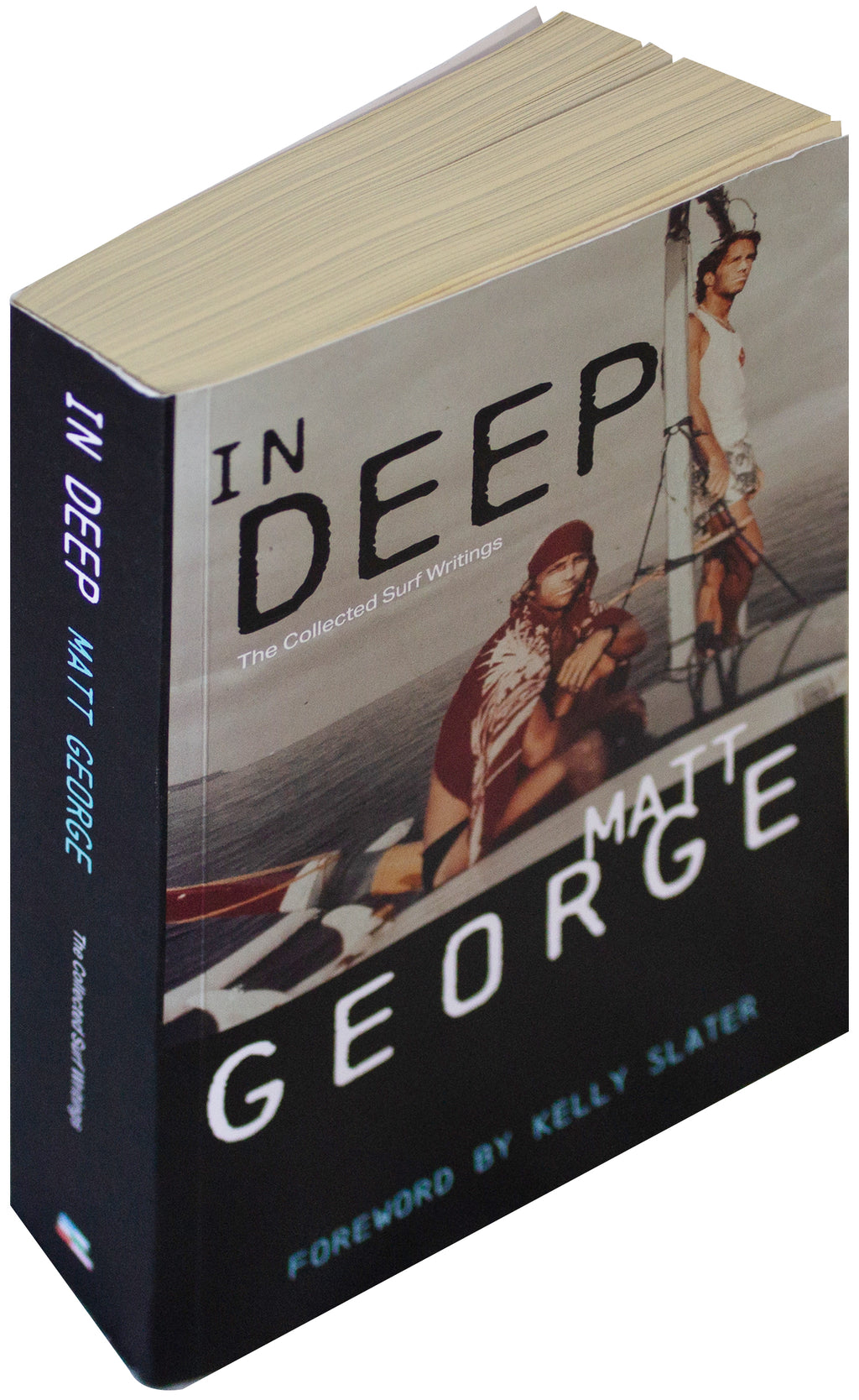 MATT GEORGE SIGNED In Deep 1ST EDITION Collected Surf Writing PB Kelly Slater