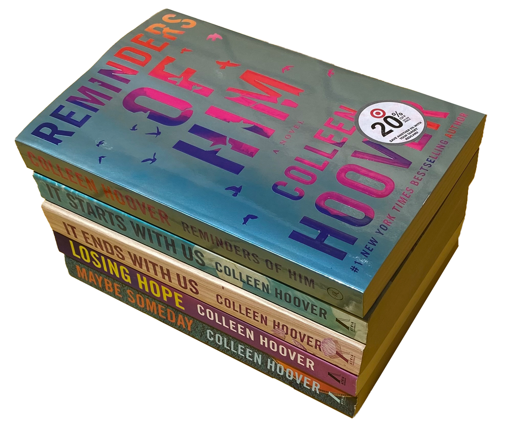 COLLEEN HOOVER BOOK LOT 5 Novels PAPERBACK It Ends With Us / Starts With Us Etc.