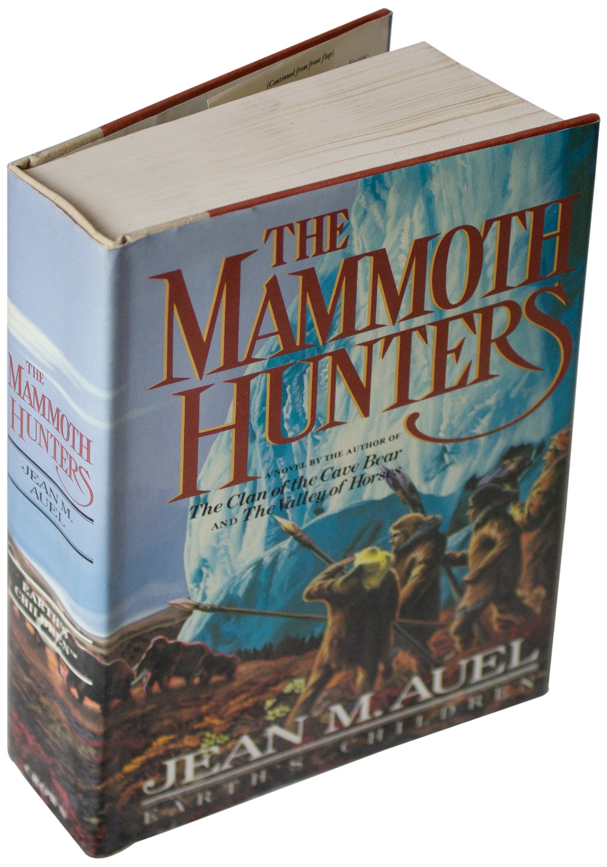 JEAN M. AUEL Mammoth Hunters SIGNED 1ST EDITION Earth's Children Saga 1985 HC