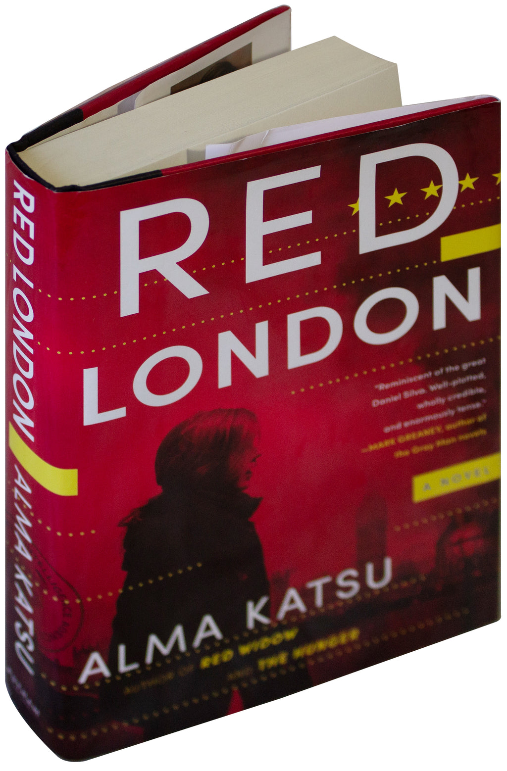 ALMA KATSU SIGNED Red London 1ST EDITION Hardcover Spy Thriller Novel 2023 HC