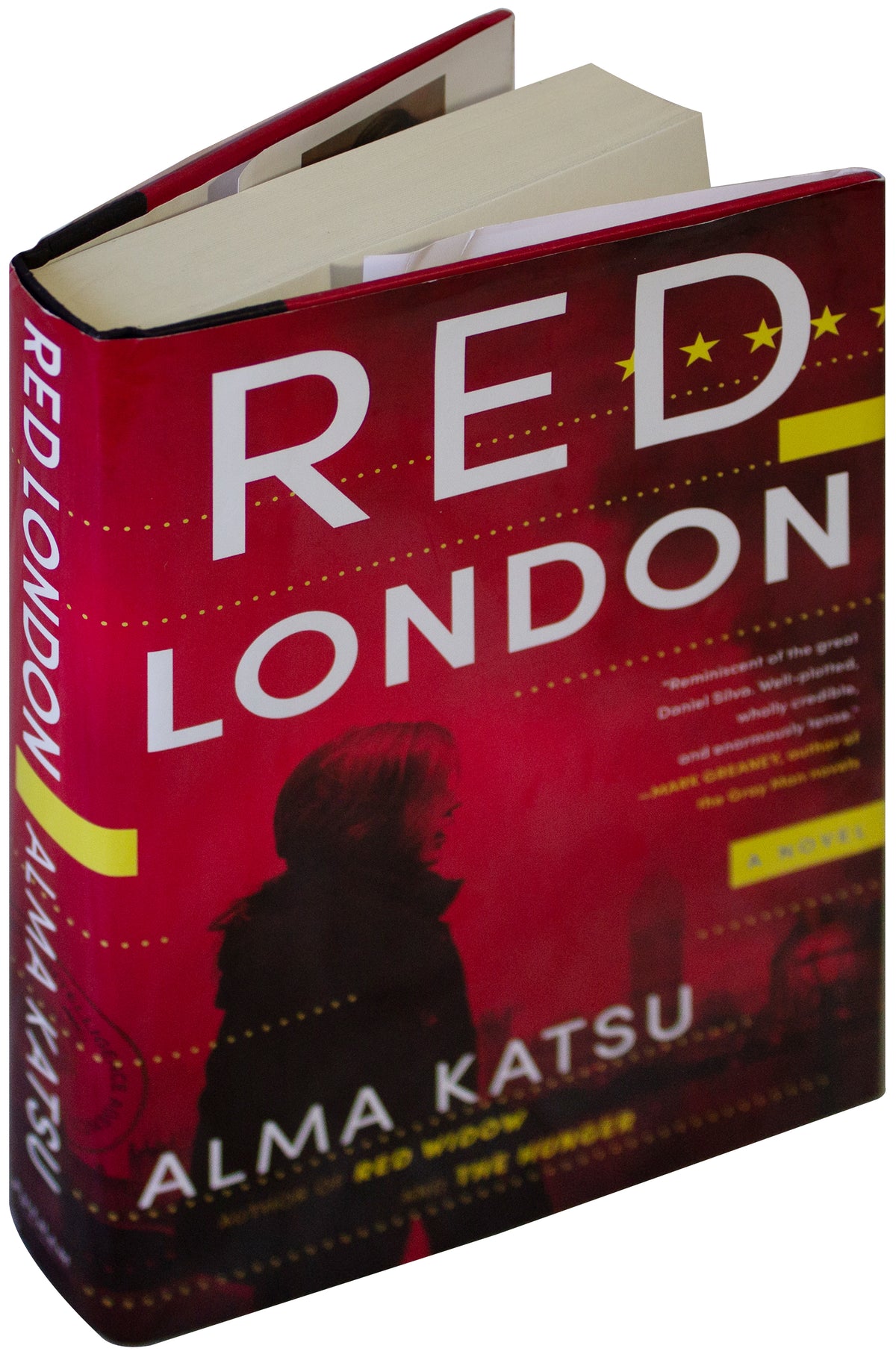 ALMA KATSU SIGNED Red London 1ST EDITION Hardcover Spy Thriller Novel 2023 HC