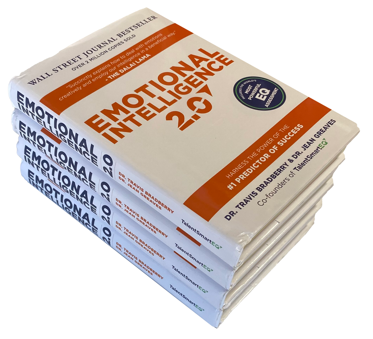 LOT Of 4 EMOTIONAL INTELLIGENCE 2.0 Hardcover BOOKS Self Help $34.99 MSRP Each !