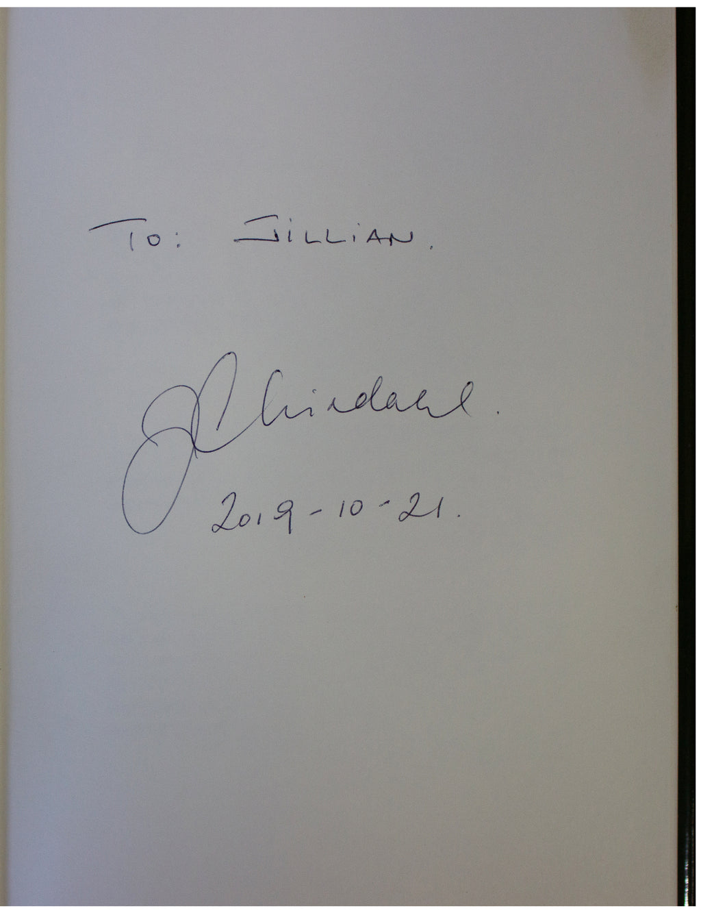 JULIE LINDAHL SIGNED Pendulum 1ST EDITION Memoir Search For Family's Nazi Past
