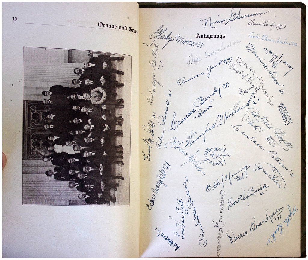 RIVERSIDE POLYTECHNIC & Girls High School 1920 YEARBOOK Orange & Green SoCal CA