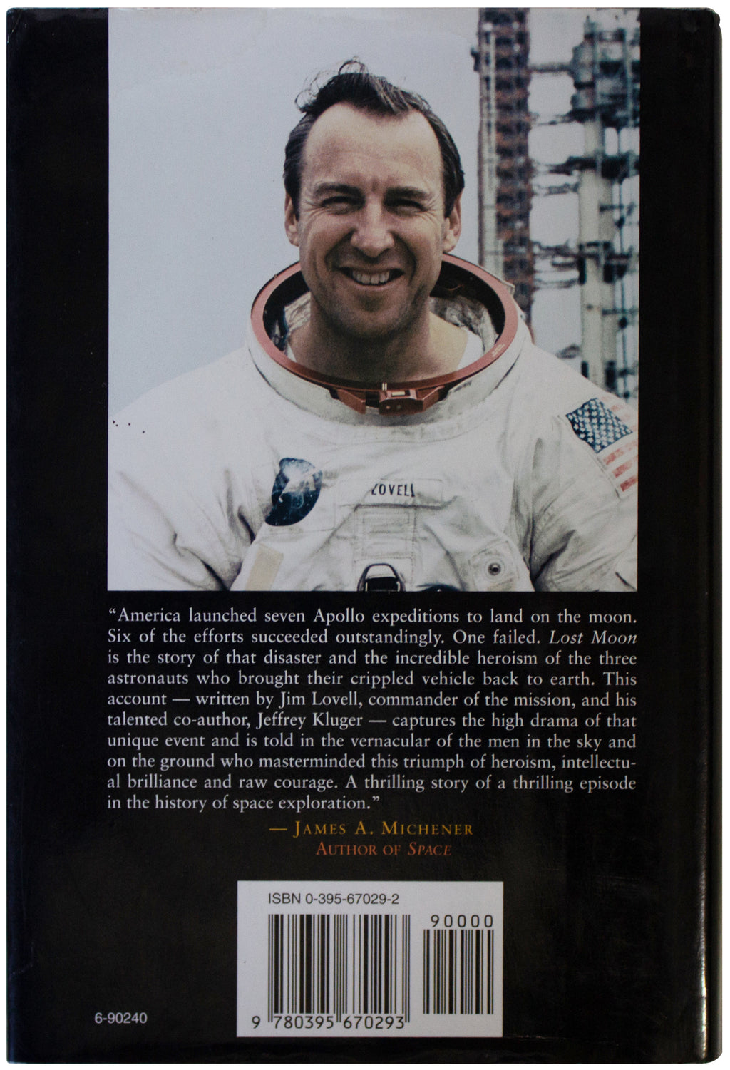 JIM LOVELL SIGNED Lost Moon 1ST EDITION 1994 Hardcover Apollo 13 NASA Astronaut