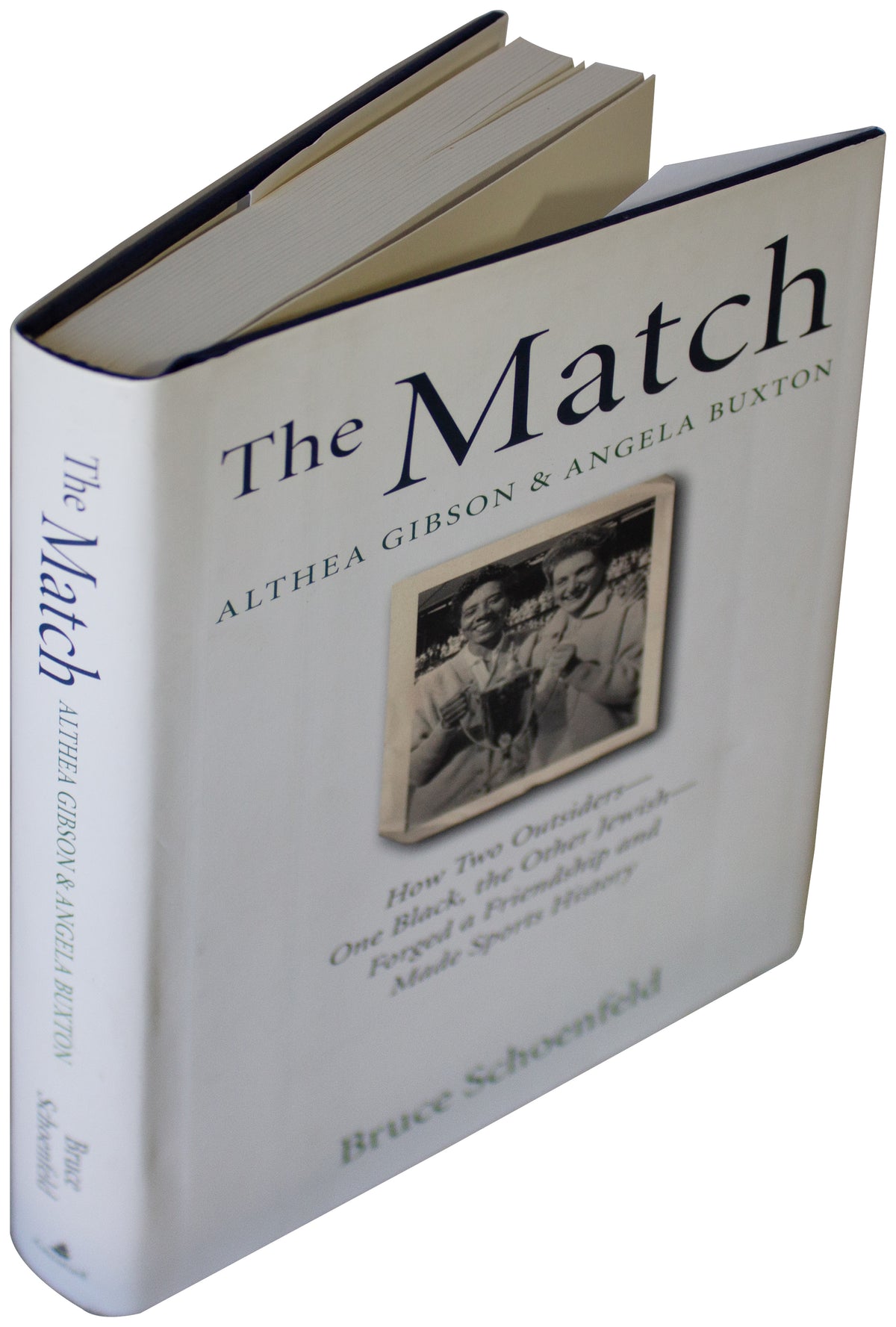 BRUCE SCHOENFELD SIGNED Match 1ST EDITION Althea Gibson & Angela Buxton Tennis