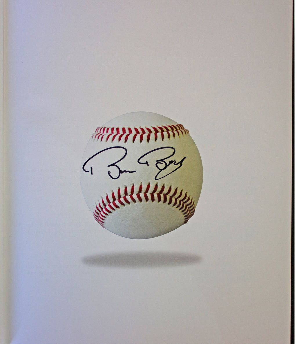 BRUCE BOCHY BALL SIGNED HARDCOVER Kevin Freiberg San Francisco Giants Baseball