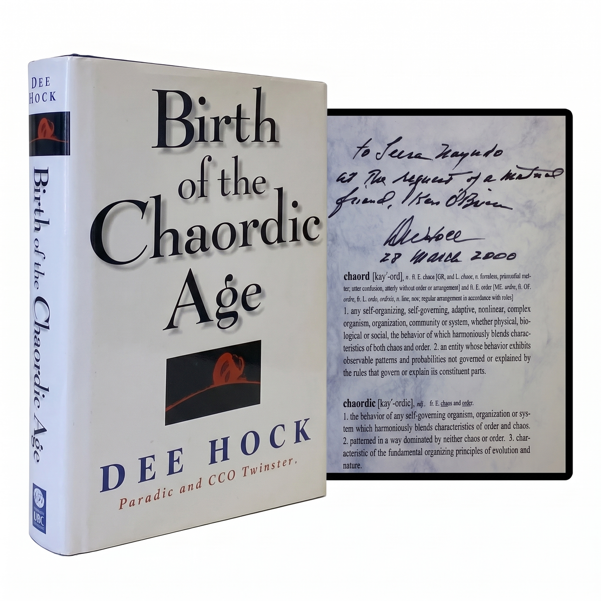 BIRTH OF THE CHAORDIC AGE Dee Hock SIGNED 1ST EDITION 1999 Hardcover VISA CEO