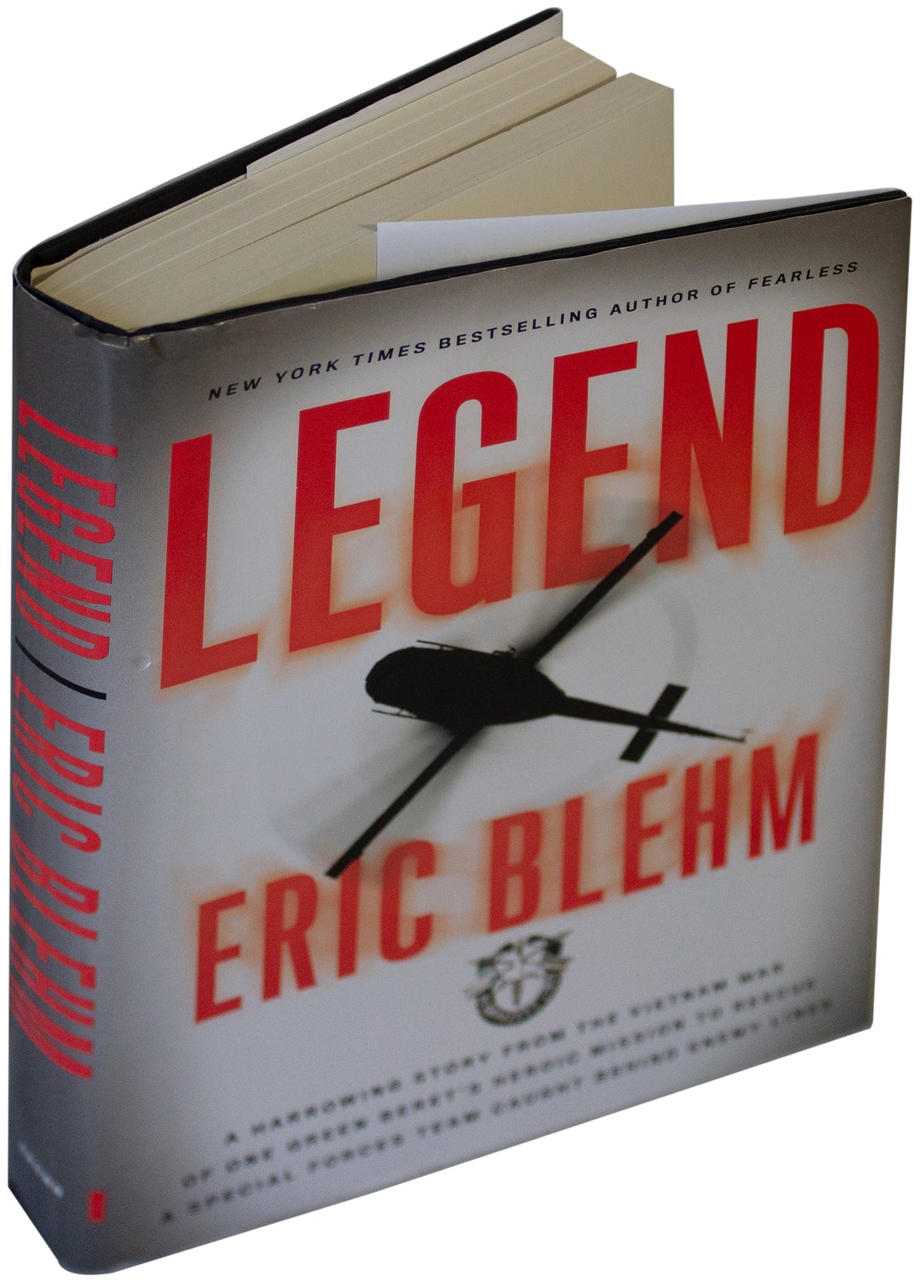 ERIC BLEHM SIGNED Legend 1ST EDITION Hardcover Vietnam War Rescue Green Beret
