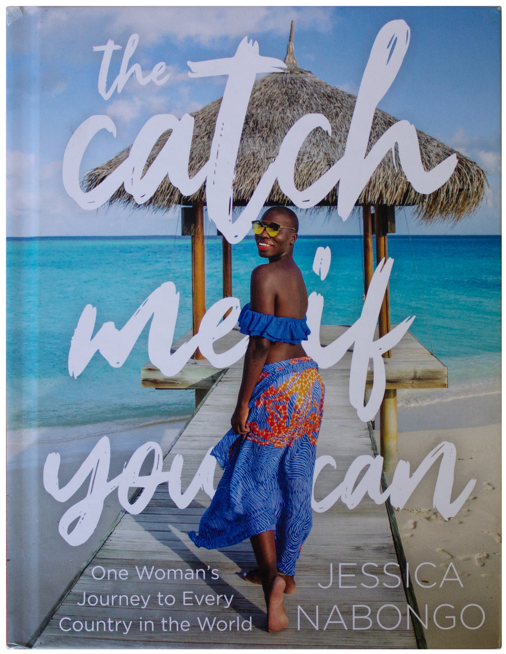 JESSICA NABONGO SIGNED Catch Me If You Can HARDCOVER National Geographic Travel