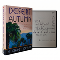 MICHAEL CRAFT SIGNED Desert Autumn 1ST EDITION Hardback Palm Springs Sleuth 2001