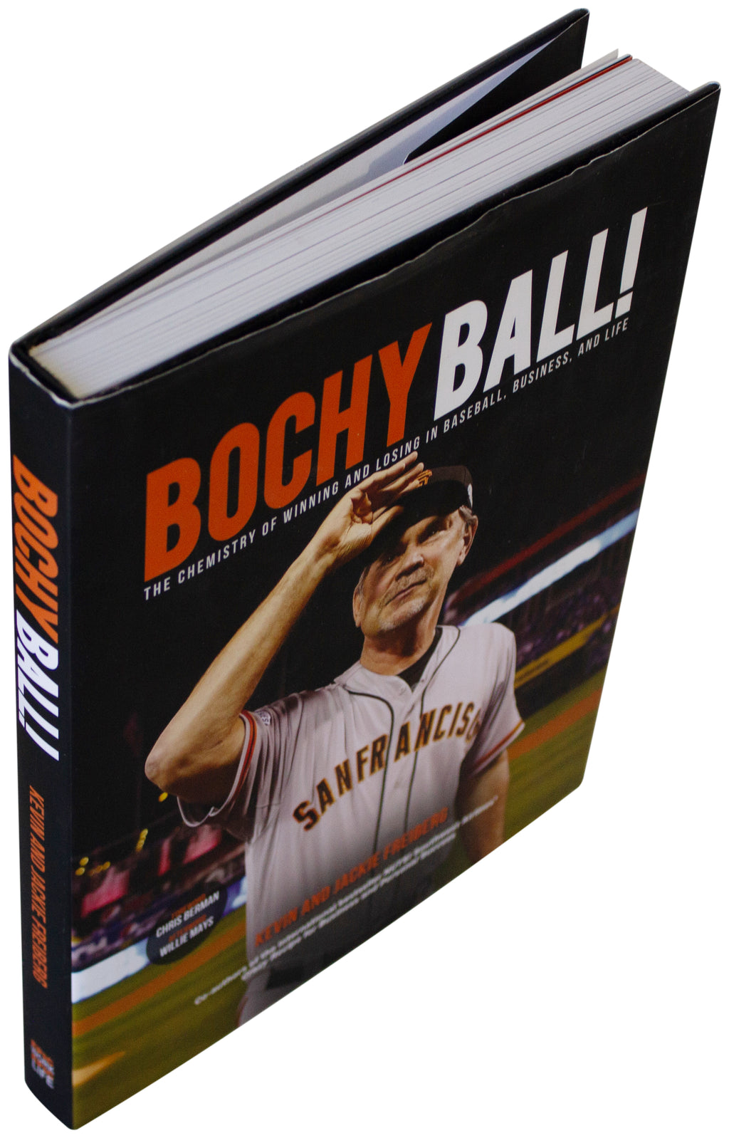 BRUCE BOCHY BALL SIGNED HARDCOVER Kevin Freiberg San Francisco Giants Baseball