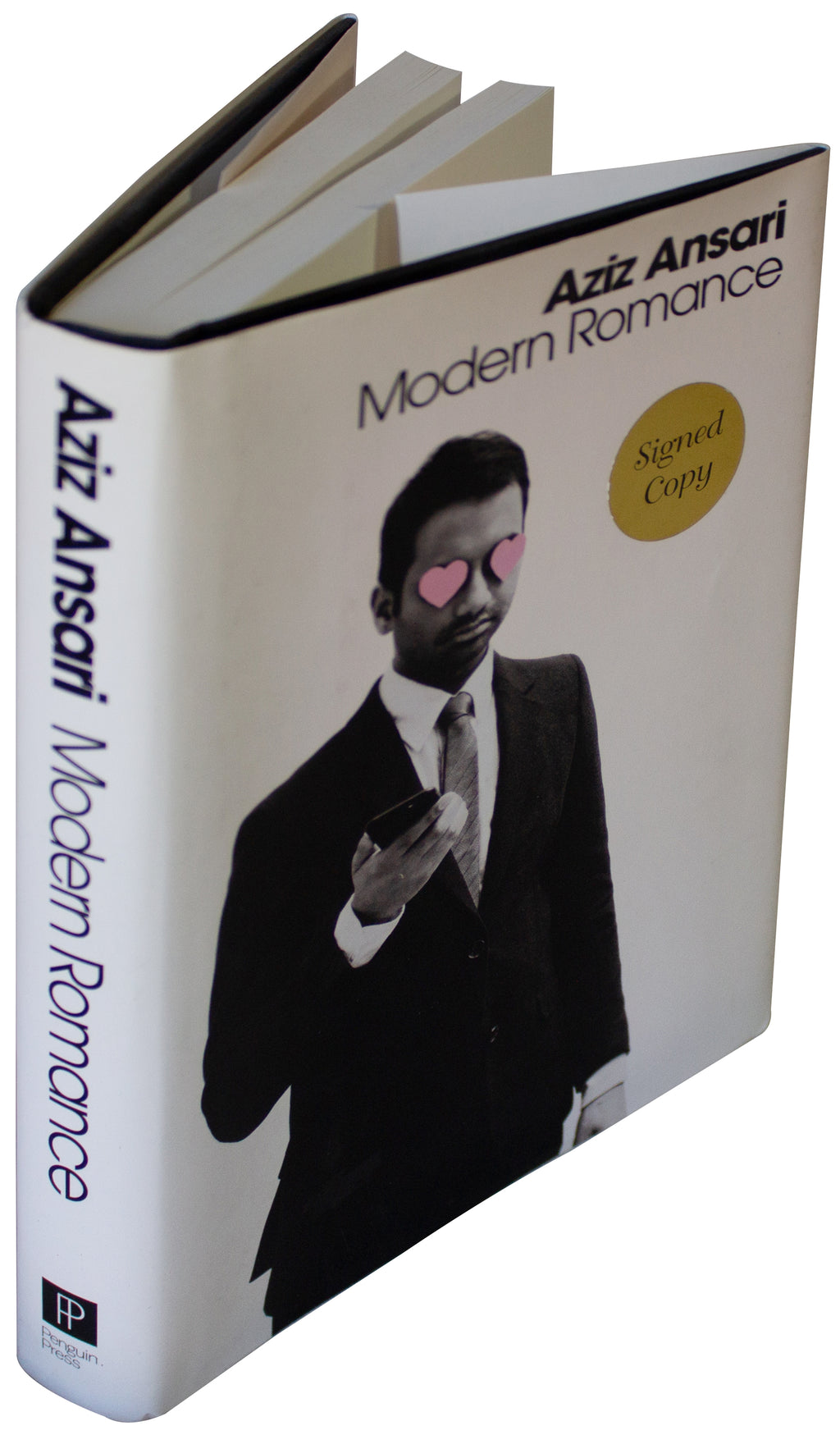 AZIZ ANSARI SIGNED Modern Romance 1ST EDITION Parks & Recreation Actor Comedian