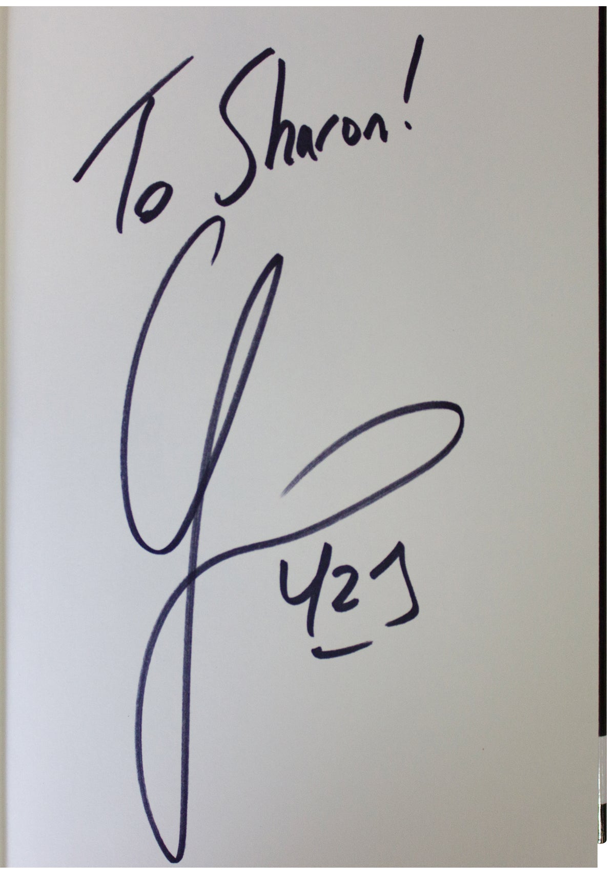 CHRIS JERICHO SIGNED No Is A Four Letter Word 1ST EDITION Memoir WWE Wrestling