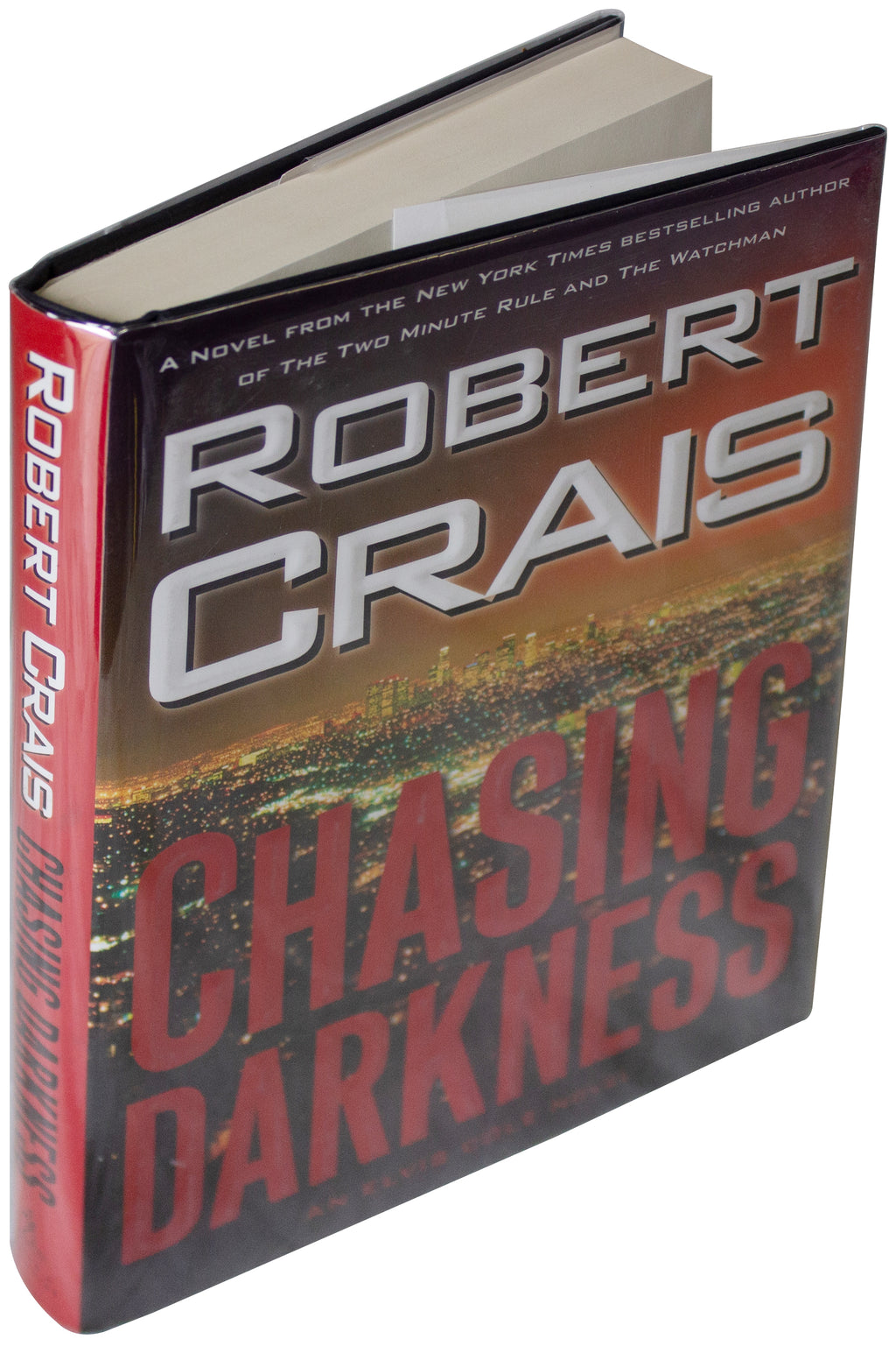 ROBERT CRAIS SIGNED Chasing Darkness 1ST EDITION HARDCOVER 2008 Elvis Cole PI HC