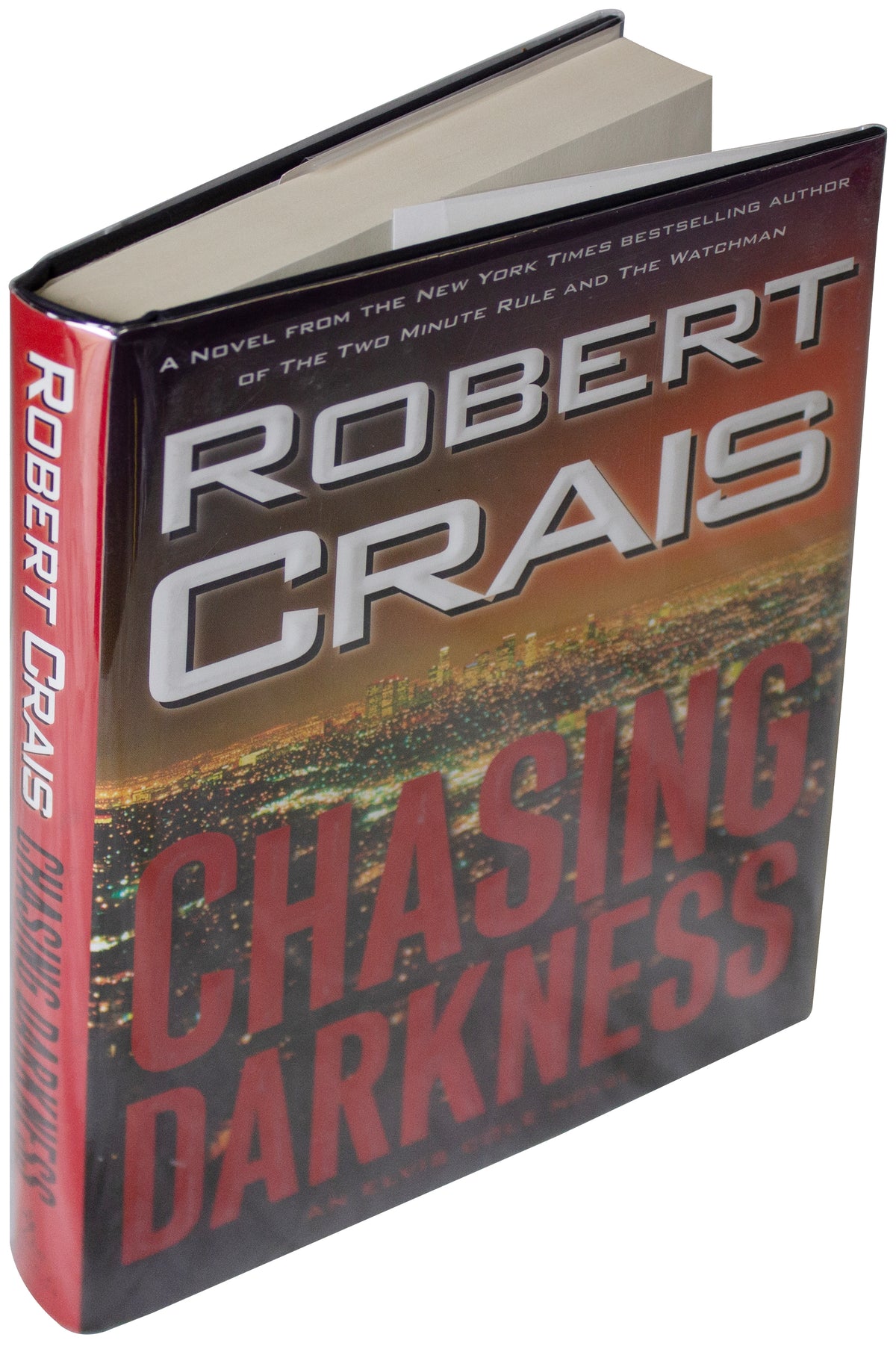 ROBERT CRAIS SIGNED Chasing Darkness 1ST EDITION HARDCOVER 2008 Elvis Cole PI HC