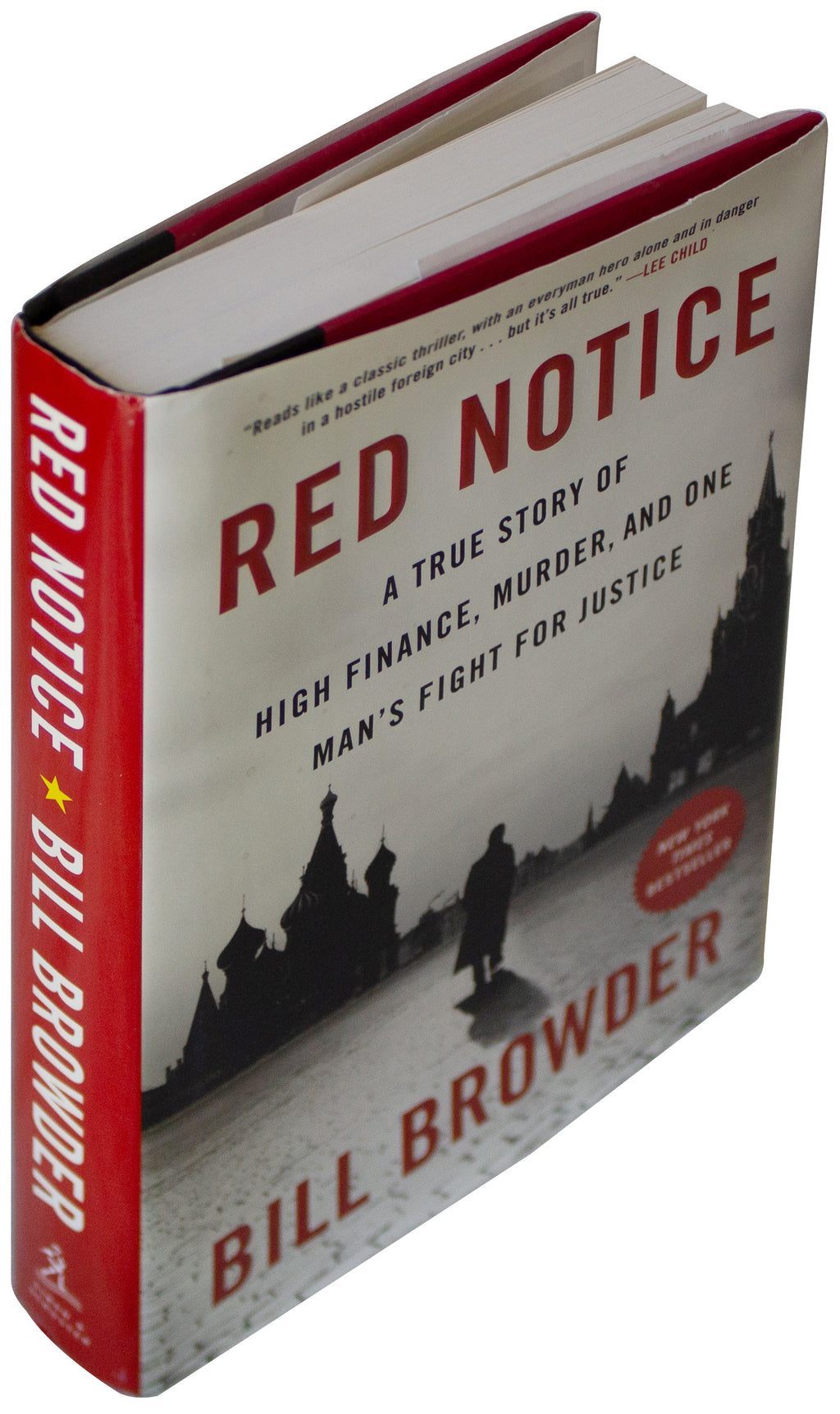 BILL BROWDER SIGNED Red Notice 1ST EDITION Hardback 2015 Russian Finance Scandal
