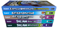 DAV PILKEY BOOK LOT Of 5 Dog Man Cat Kid Captain Underpants UNREAD HARDCOVERS !