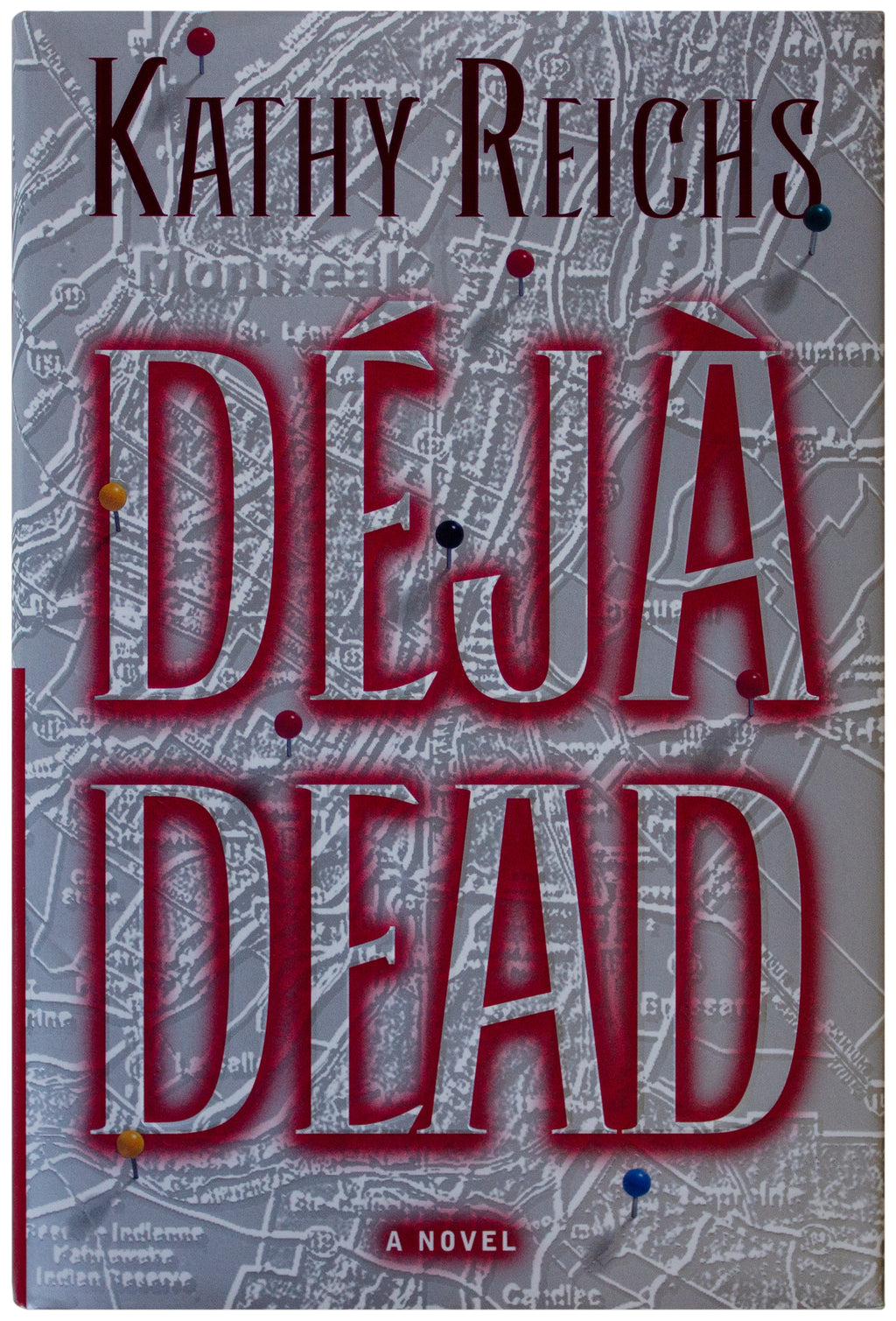 KATHY REICHS SIGNED Deja Dead 1ST EDITION Hardcover 1997 Forensic Thriller HC