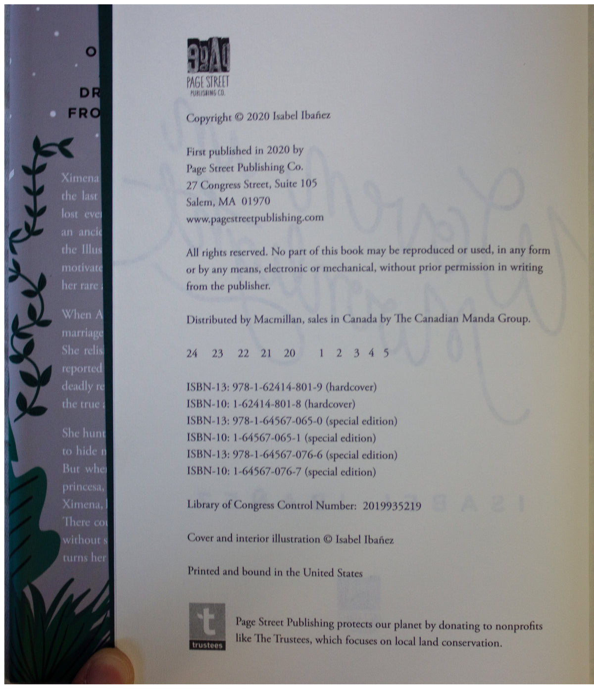ISABEL IBANEZ SIGNED Woven In Moonlight 1ST EDITION FairyLoot Exclusive YA 2020