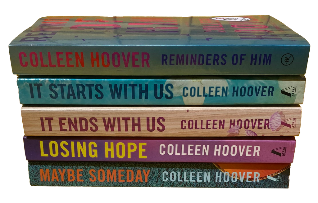COLLEEN HOOVER BOOK LOT 5 Novels PAPERBACK It Ends With Us / Starts With Us Etc.