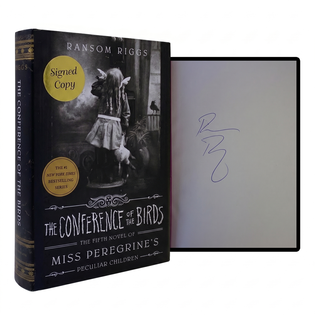 RANSOM RIGGS SIGNED 1ST EDITION Conference Of The Birds 2020 Miss Peregrine's HC