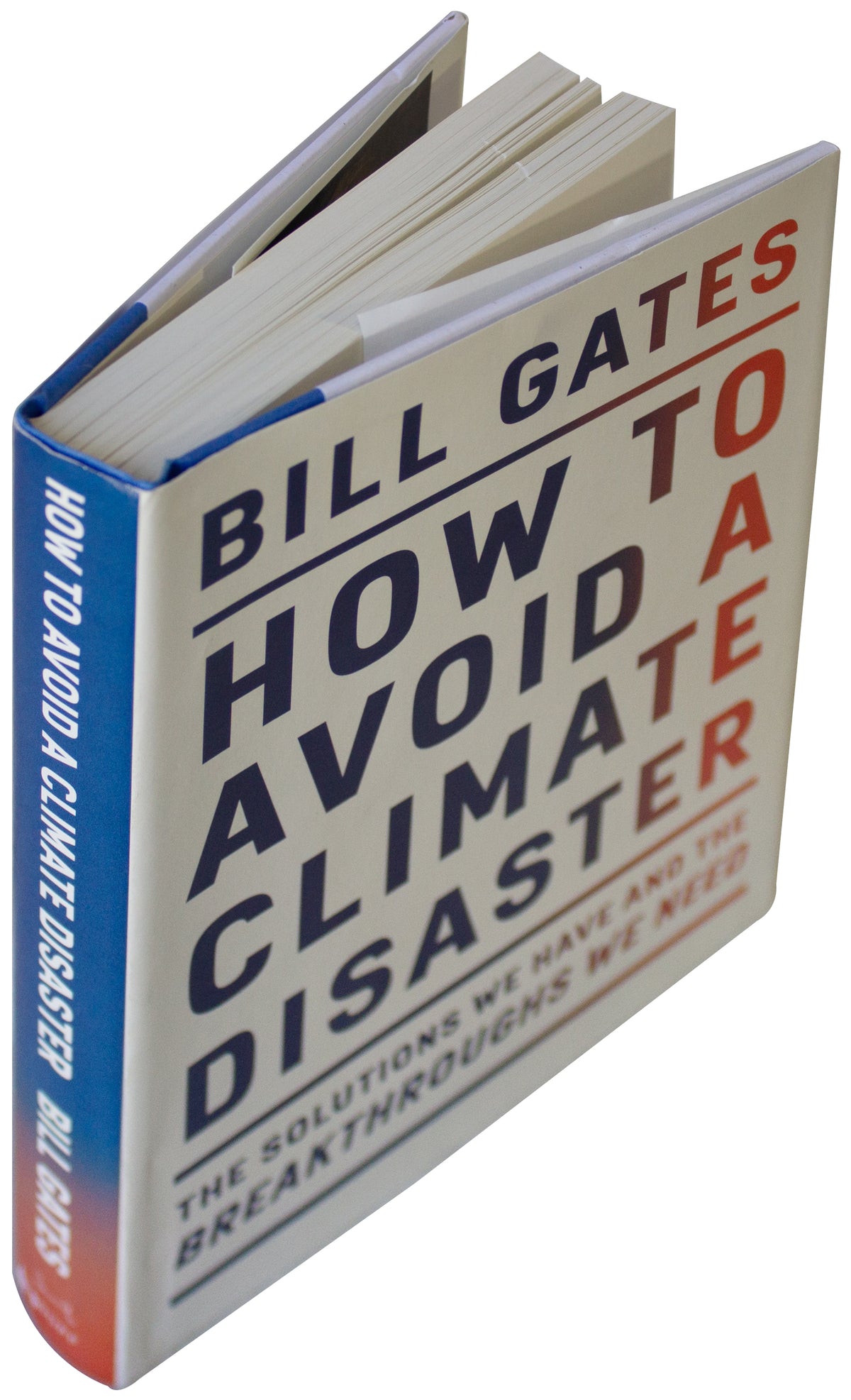 BILL GATES SIGNED How To Avoid A Climate Disaster 1ST EDITION Hardback 2021 HCDJ