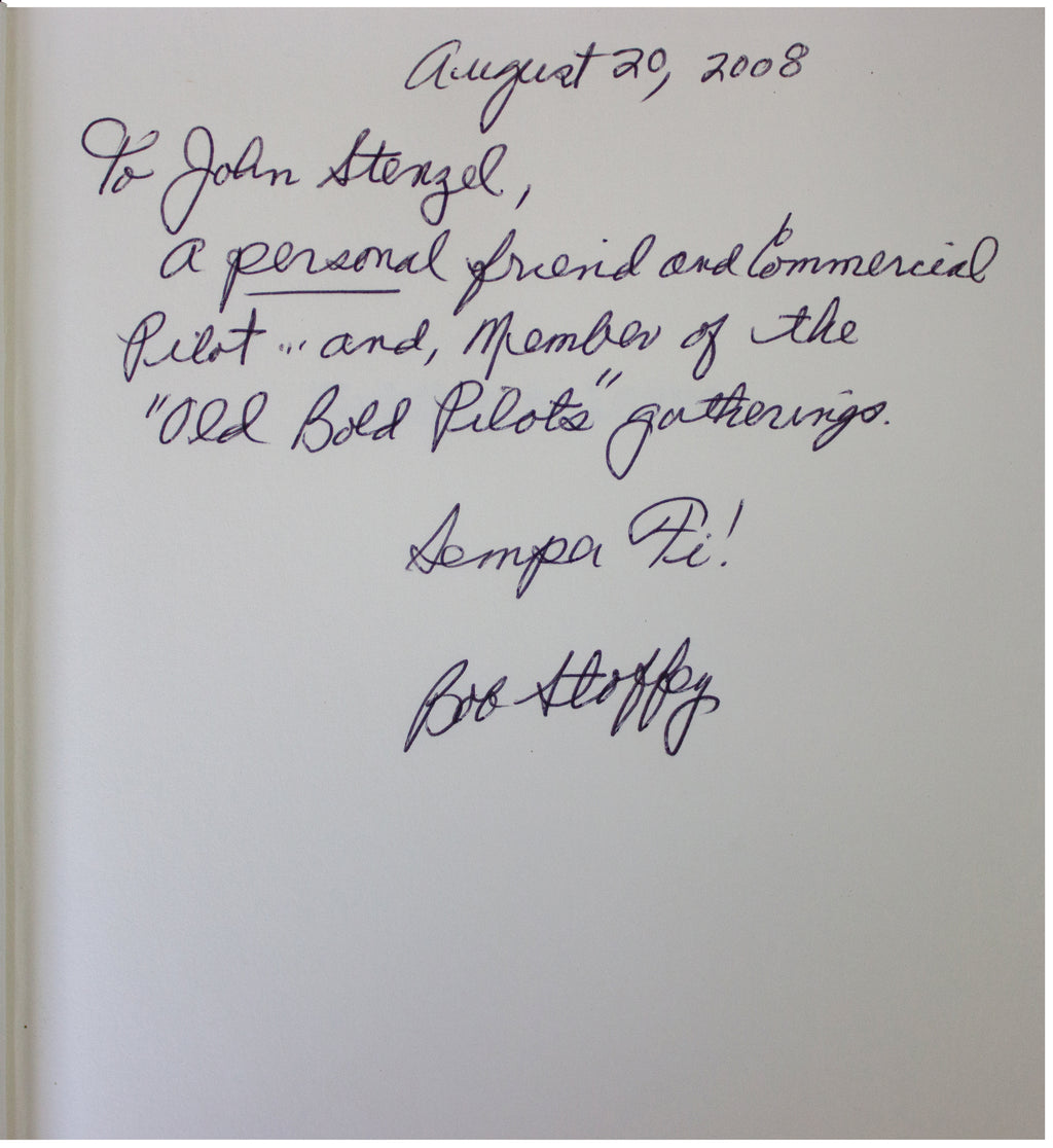 ROBERT STOFFEY SIGNED Fighting To Leave 1ST EDITION HC Vietnam War Years 1972-73