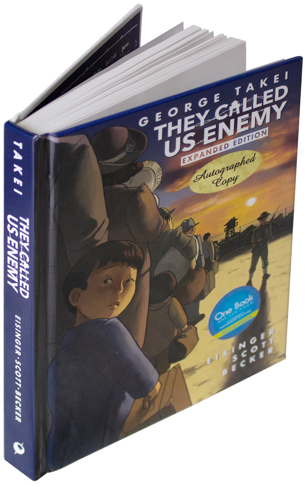GEORGE TAKEI SIGNED They Called Us Enemy EXPANDED EDITION Hardcover AUTOGRAPHED