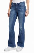 RONAN Isabella FLARE JEANS Women's 27  WIDE LEG Blue Denim MADE IN USA VTG 2011
