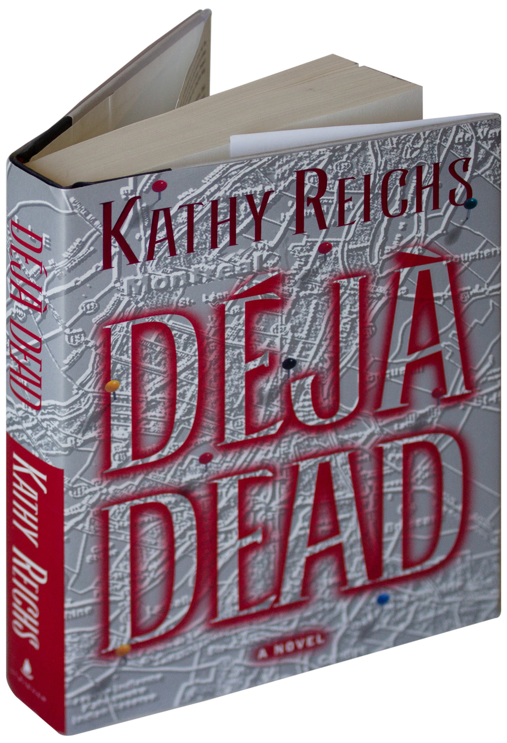 KATHY REICHS SIGNED Deja Dead 1ST EDITION Hardcover 1997 Forensic Thriller HC
