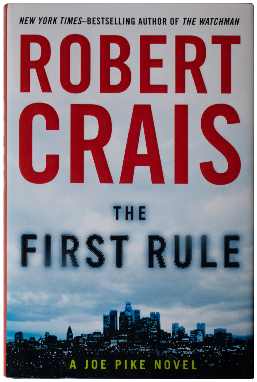 ROBERT CRAIS SIGNED First Rule 1ST EDITION HARDCOVER Russian Mob Crime Thriller