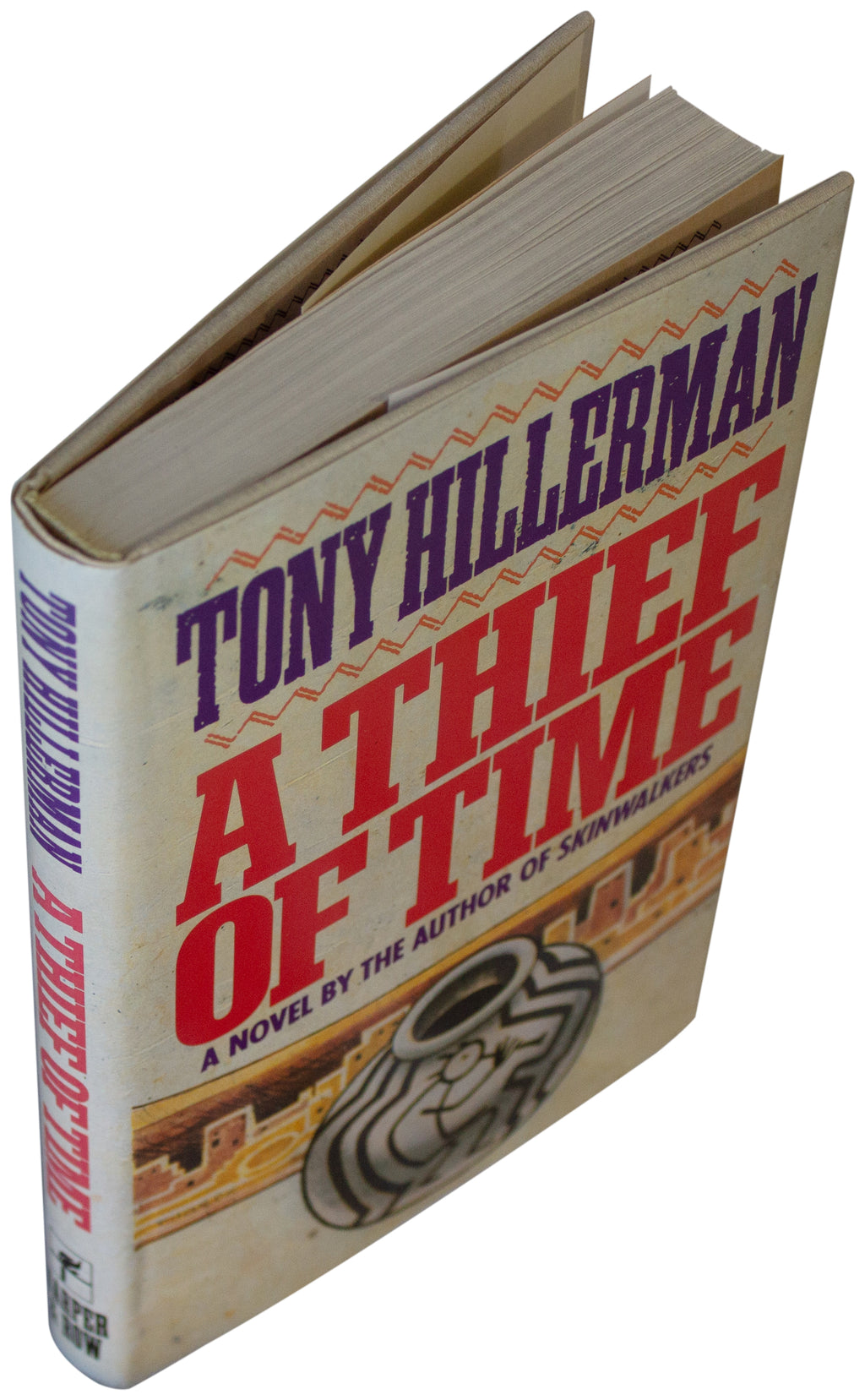 TONY HILLERMAN Thief Of Time 1ST EDITION Hardcover 1988 Navajo Police Procedural